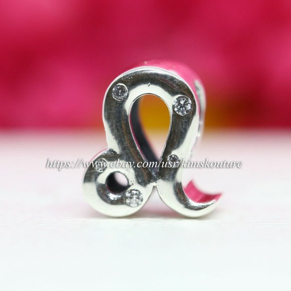 Pandora Sparkling Leo Zodiac Charm 798414C01 - Picture 1 of 4